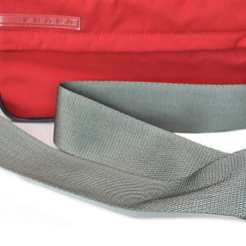 Prada Sports Shoulder Bag Nylon Red View 3